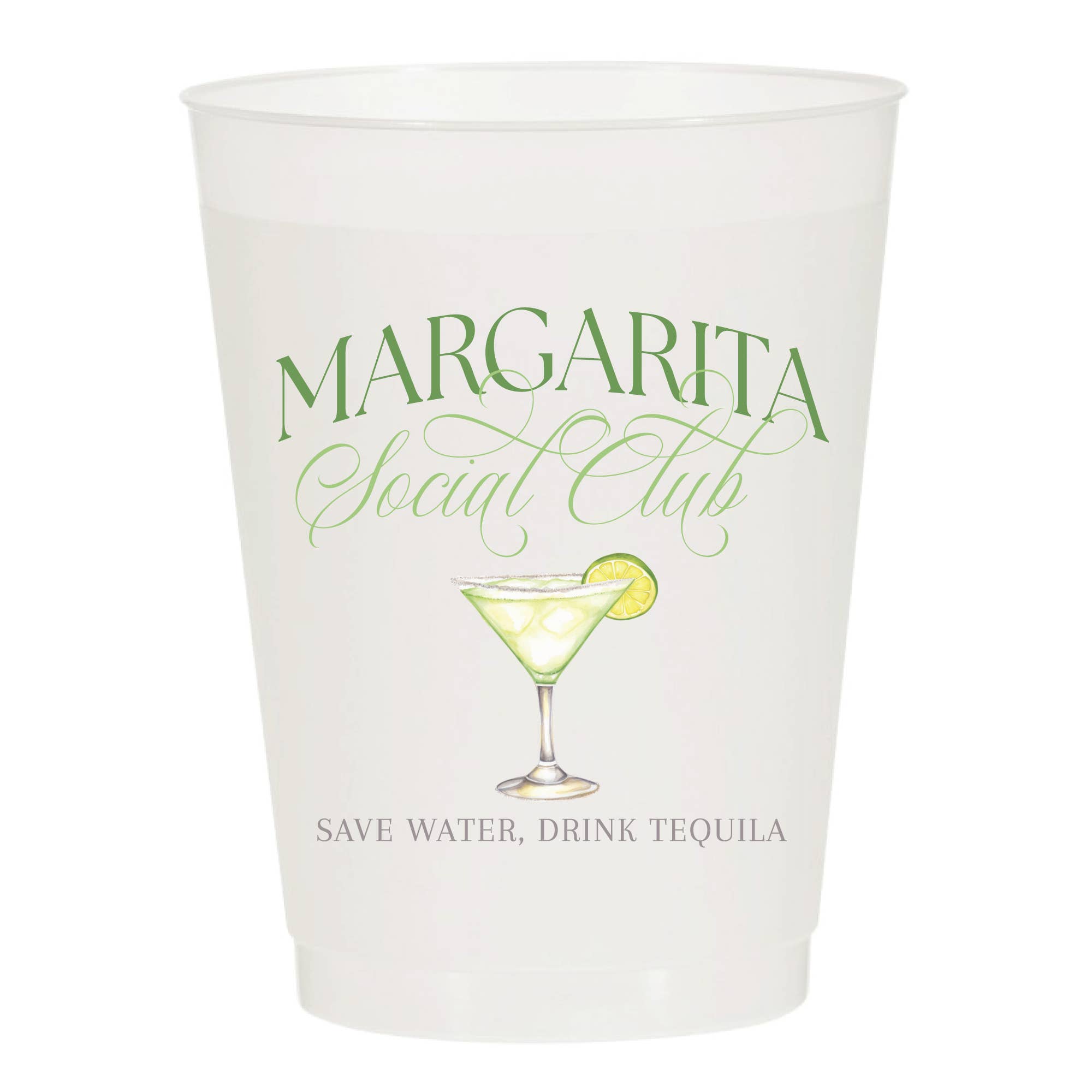 Margarita Social Club Frosted Cups - Fiesta by Sip Hip Hooray at Confetti Gift and Party Tuscaloosa Alabama
