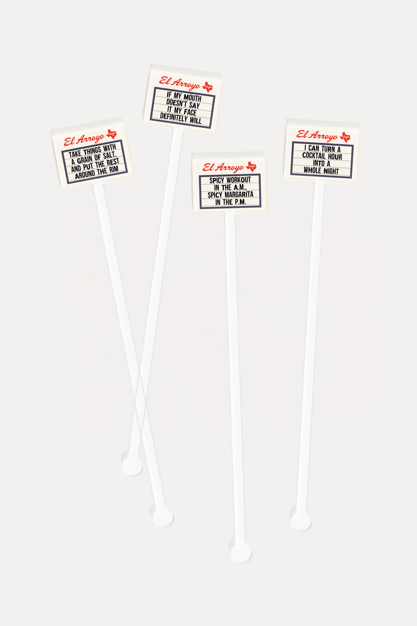Marquee Stir Sticks - Cocktail Hour by El Arroyo at Confetti Gift and Party Tuscaloosa Alabama