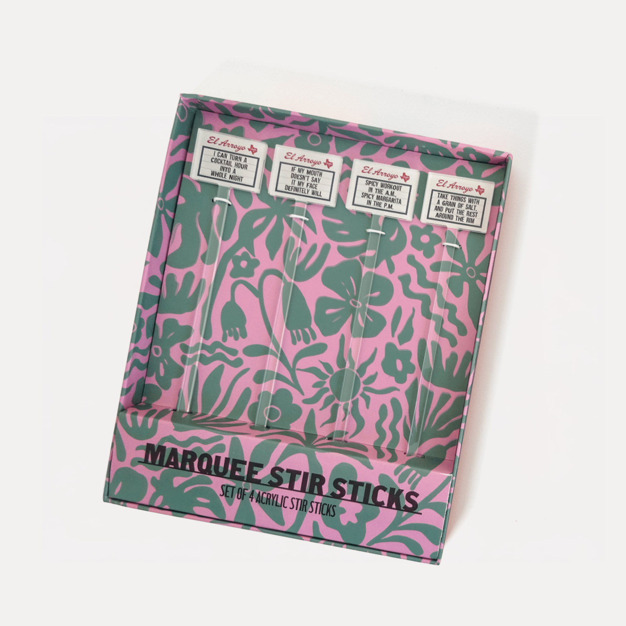 Marquee Stir Sticks - Cocktail Hour by El Arroyo at Confetti Gift and Party Tuscaloosa Alabama