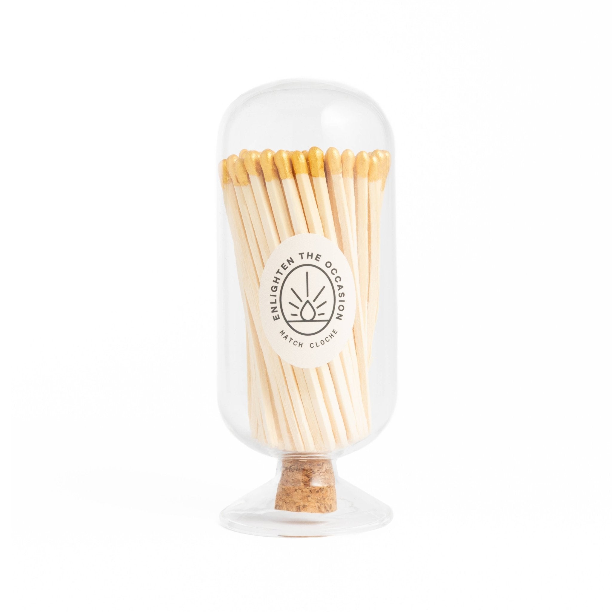 Match Cloche with 4 Inch Matchsticks by Enlighten the Occasion at Confetti Gift and Party
