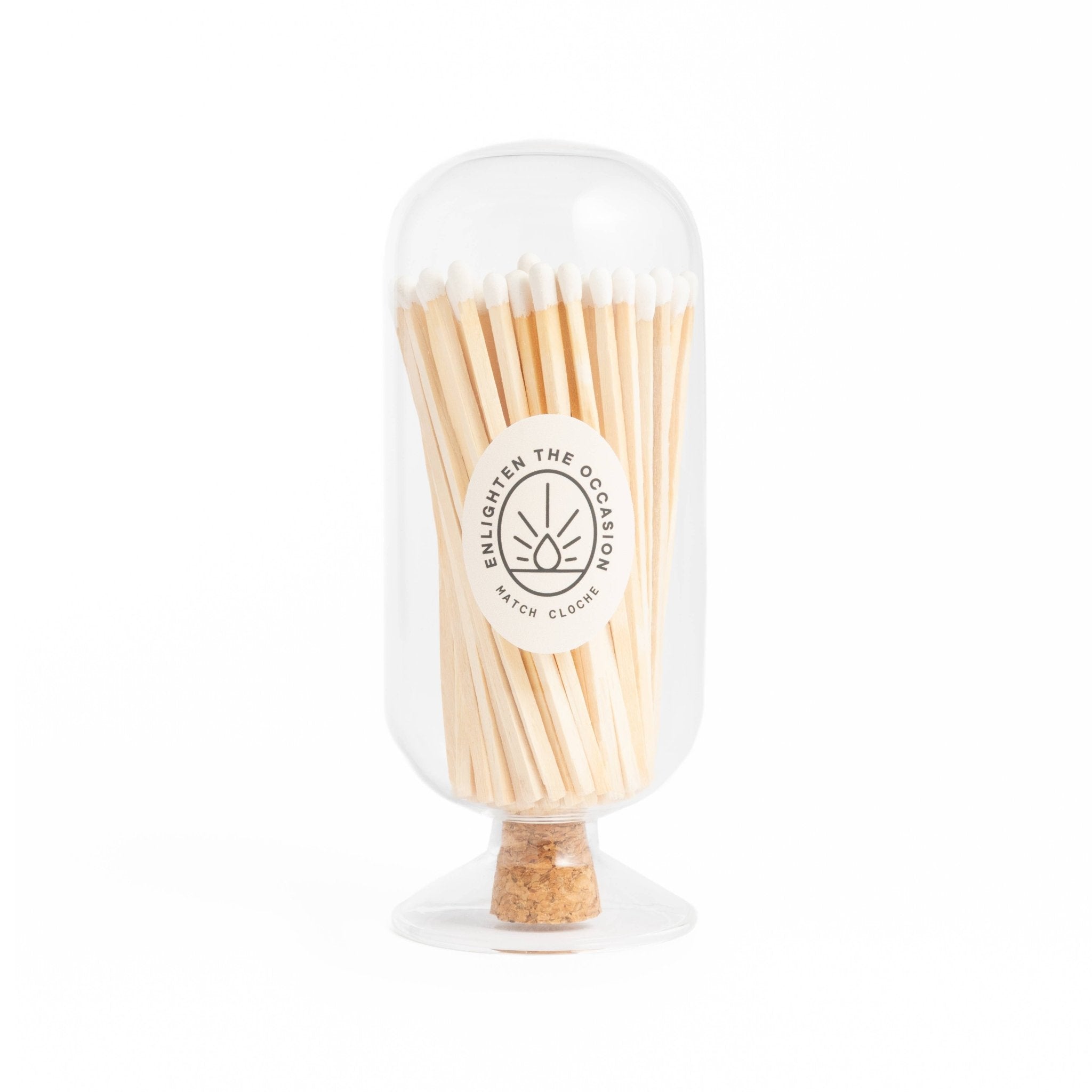 Match Cloche with 4 Inch Matchsticks by Enlighten the Occasion at Confetti Gift and Party