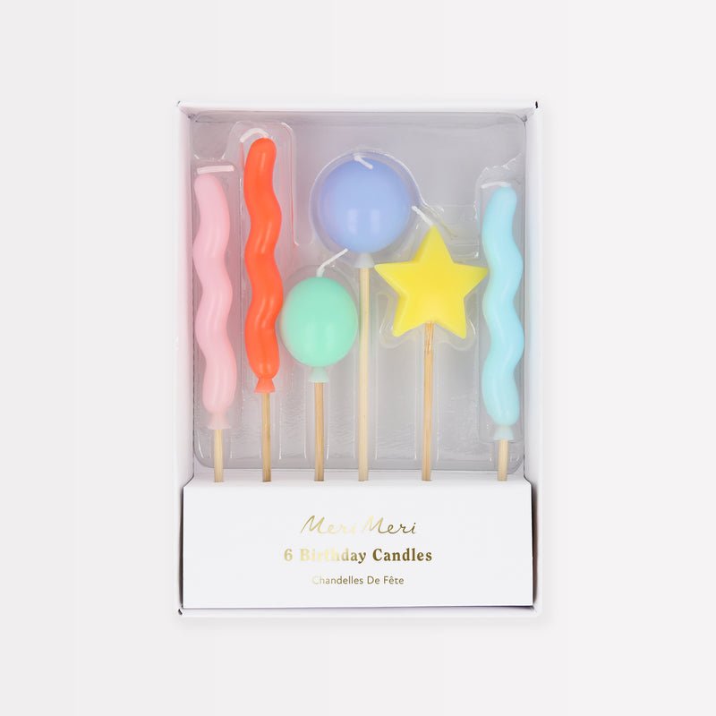 Meri Meri Balloon Cake Candles by Meri Meri at Confetti Gift and Party Tuscaloosa Alabama
