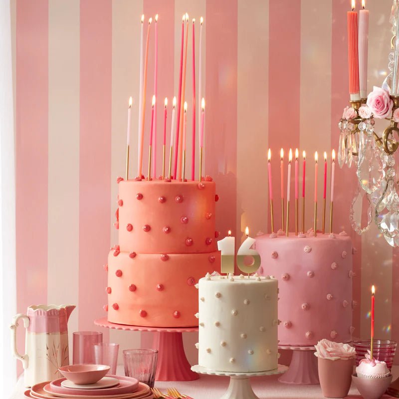 
                      
                        Meri Meri Gold Dipped Pink Candles by Meri Meri at Confetti Gift and Party
                      
                    