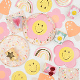 Meri Meri Happy Face Icon Dinner Plates by Meri Meri at Confetti Gift and Party