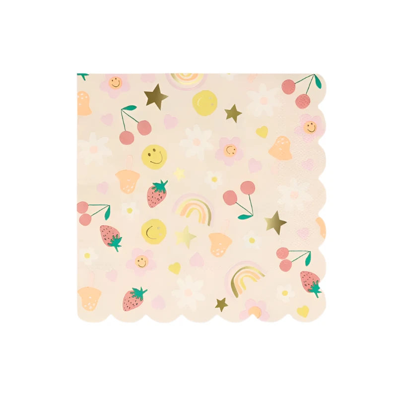 
                      
                        Meri Meri Happy Face Icon Large Napkins by Meri Meri at Confetti Gift and Party
                      
                    