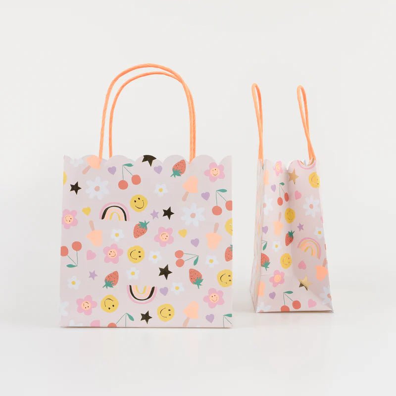 Meri Meri Happy Face Icon Pary Bags by Meri Meri at Confetti Gift and Party