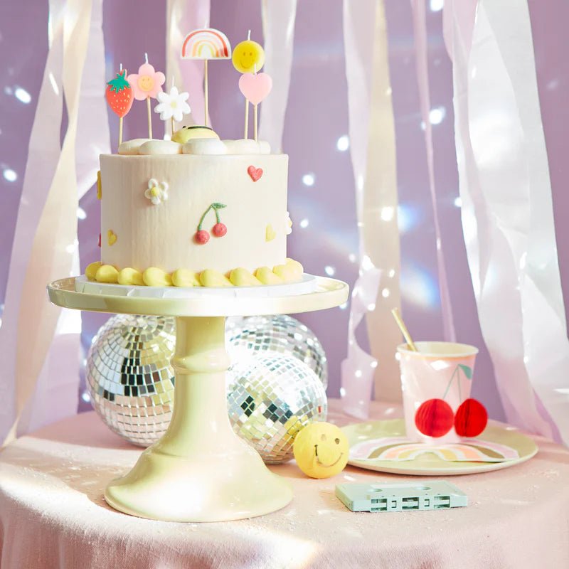 Meri Meri Happy Face Icons Candles by Meri Meri at Confetti Gift and Party