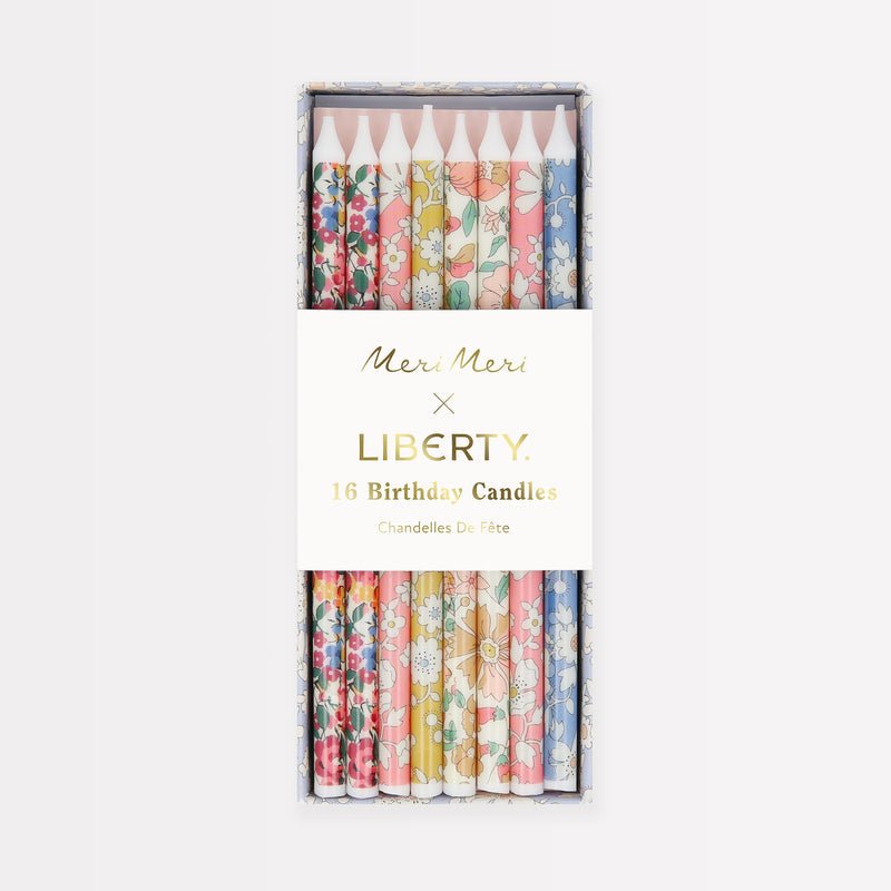 Meri Meri Liberty Print Cake Candles by Meri Meri at Confetti Gift and Party Tuscaloosa Alabama