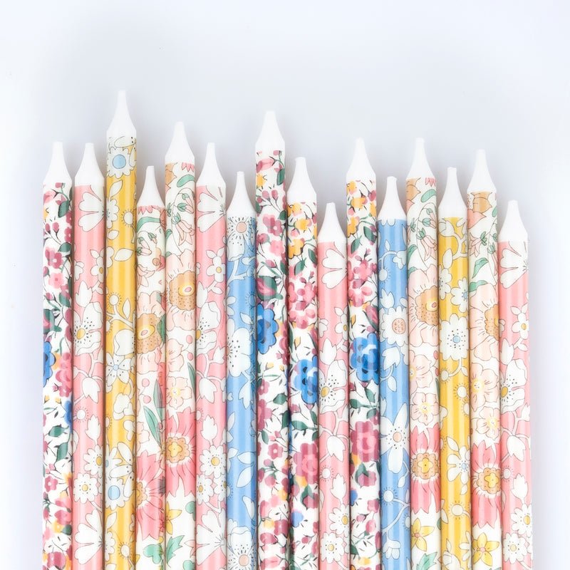 Meri Meri Liberty Print Cake Candles by Meri Meri at Confetti Gift and Party Tuscaloosa Alabama