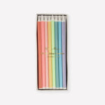 Meri Meri Mixed Stripe Cake Candles by Meri Meri at Confetti Gift and Party