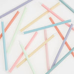 Meri Meri Mixed Stripe Cake Candles by Meri Meri at Confetti Gift and Party