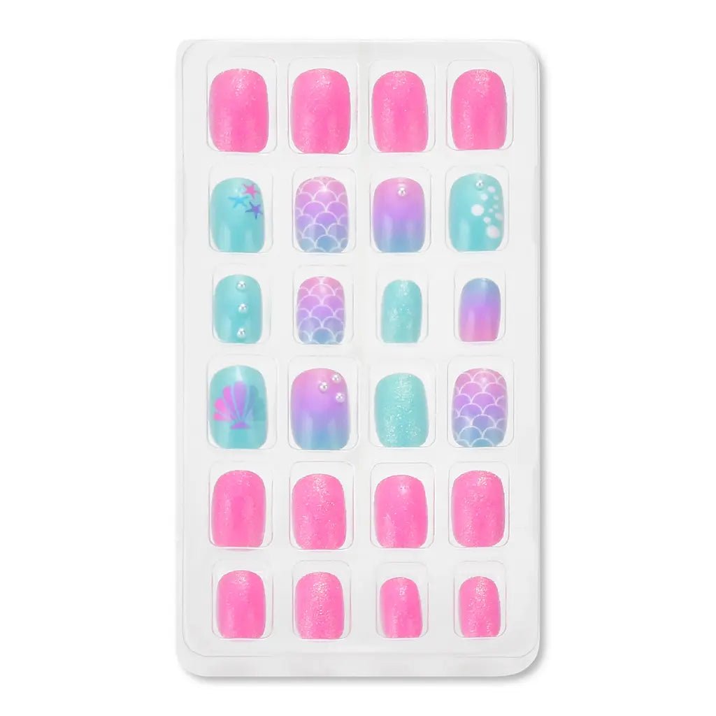 Mermaid Vibes Press - On Nails Set by Iscream at Confetti Gift and Party Tuscaloosa Alabama