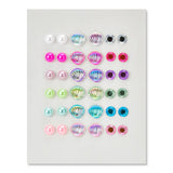 Mermaid Vibes Stick - on Earrings by Iscream at Confetti Gift and Party Tuscaloosa Alabama