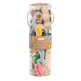 Mermaid Wooden Toy Set by Mud Pie at Confetti Gift and Party Tuscaloosa Alabama