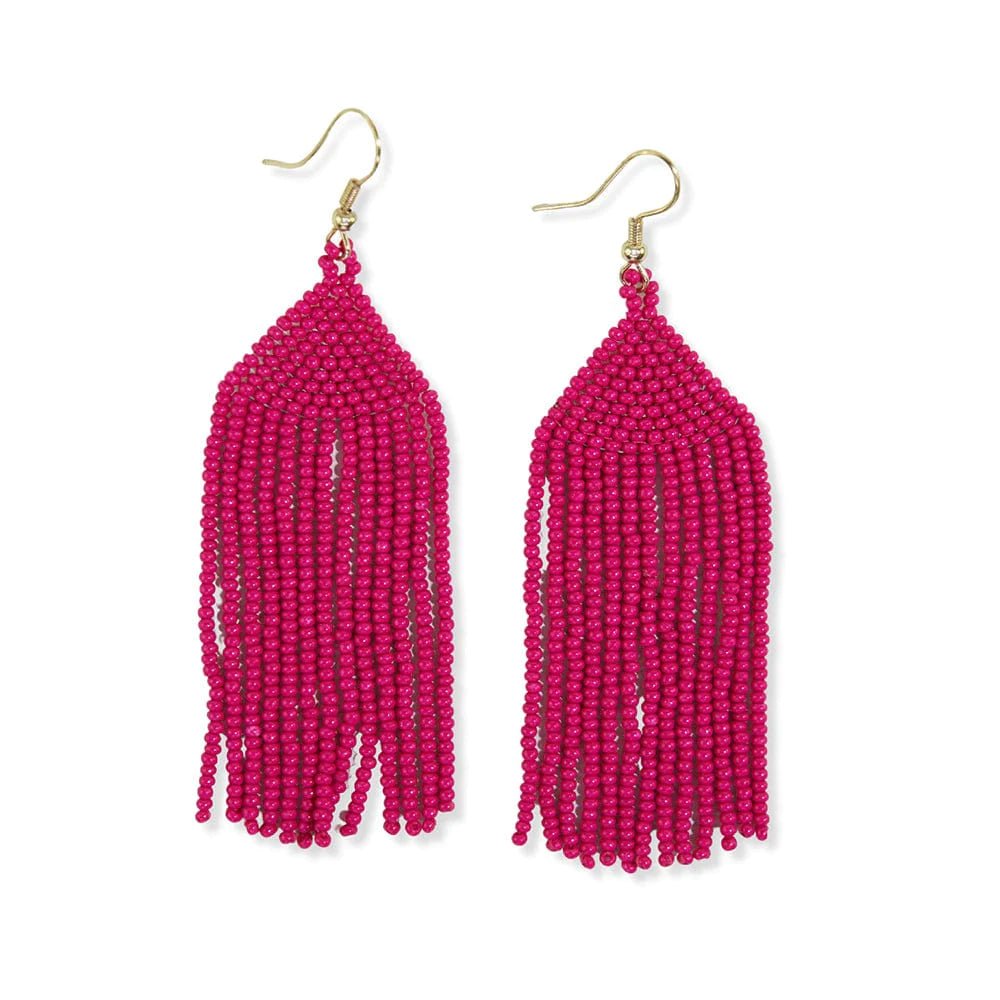 
                      
                        Michele Solid Beaded Fringe Earrings by Ink + Alloy at Confetti Gift and Party
                      
                    