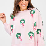 Millie Sweatshirt - Wreaths by Mary Square at Confetti Gift and Party Tuscaloosa Alabama