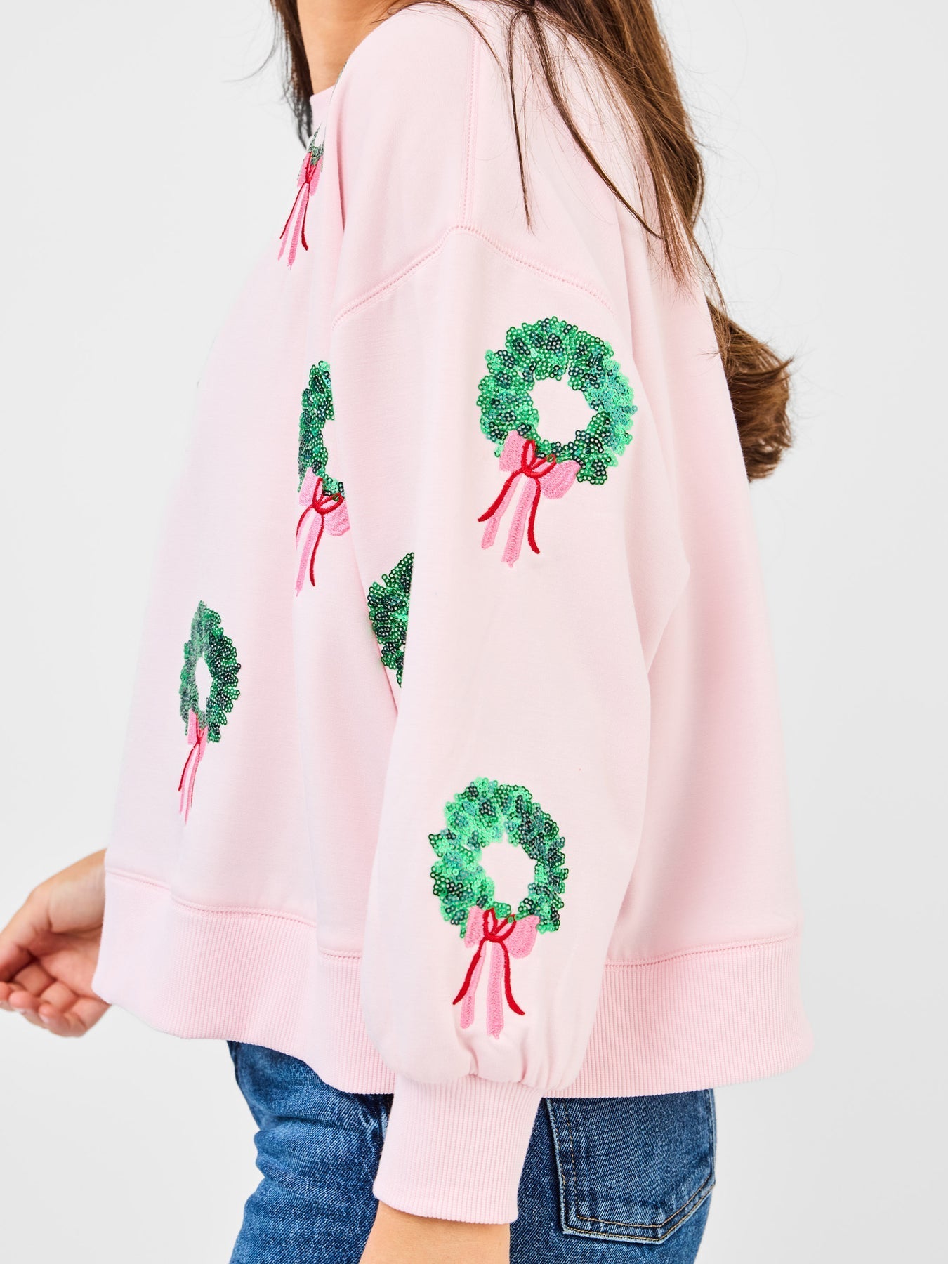 Millie Sweatshirt - Wreaths by Mary Square at Confetti Gift and Party Tuscaloosa Alabama
