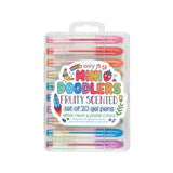 Mini Doodlers Fruity Scented Gel Pens - Set of 20 by OOLY at Confetti Gift and Party Tuscaloosa Alabama