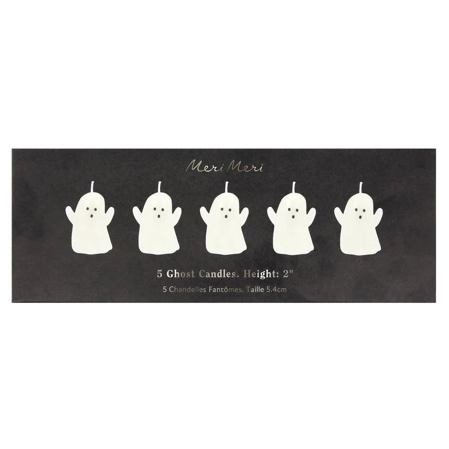 Mini Ghost Candles by Meri Meri at Confetti Gift and Party Tuscaloosa Alabama