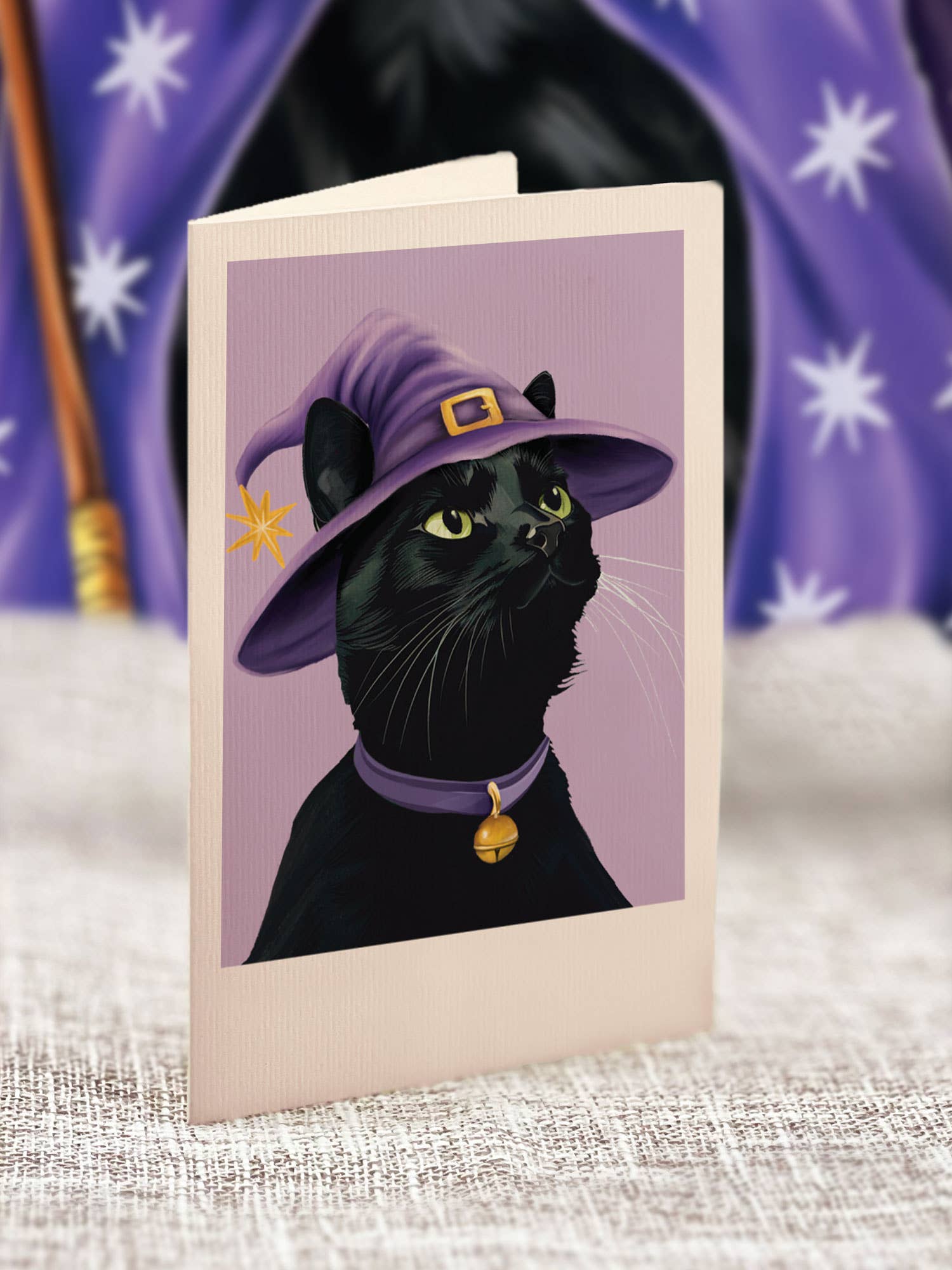 Mini Halloween Cat Pop Up Greeting Card by FreshCut Paper LLC at Confetti Gift and Party Tuscaloosa Alabama