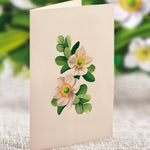 Mini Ivory & Sage Pop Up Greeting Card by FreshCut Paper LLC at Confetti Gift and Party Tuscaloosa Alabama