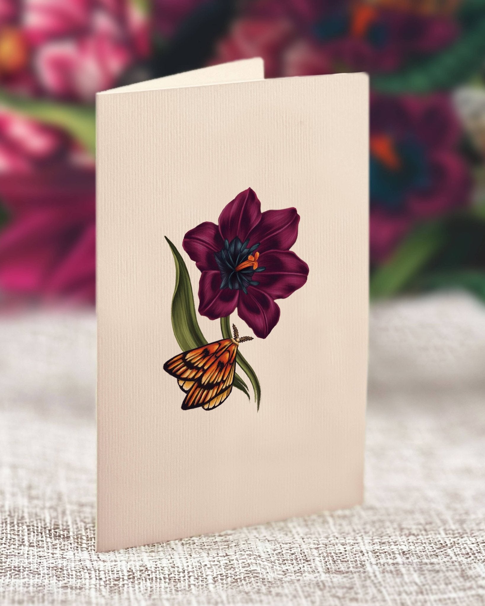 Mini Moonlight Gardens Pop up Greeting Card by FreshCut Paper LLC at Confetti Gift and Party Tuscaloosa Alabama