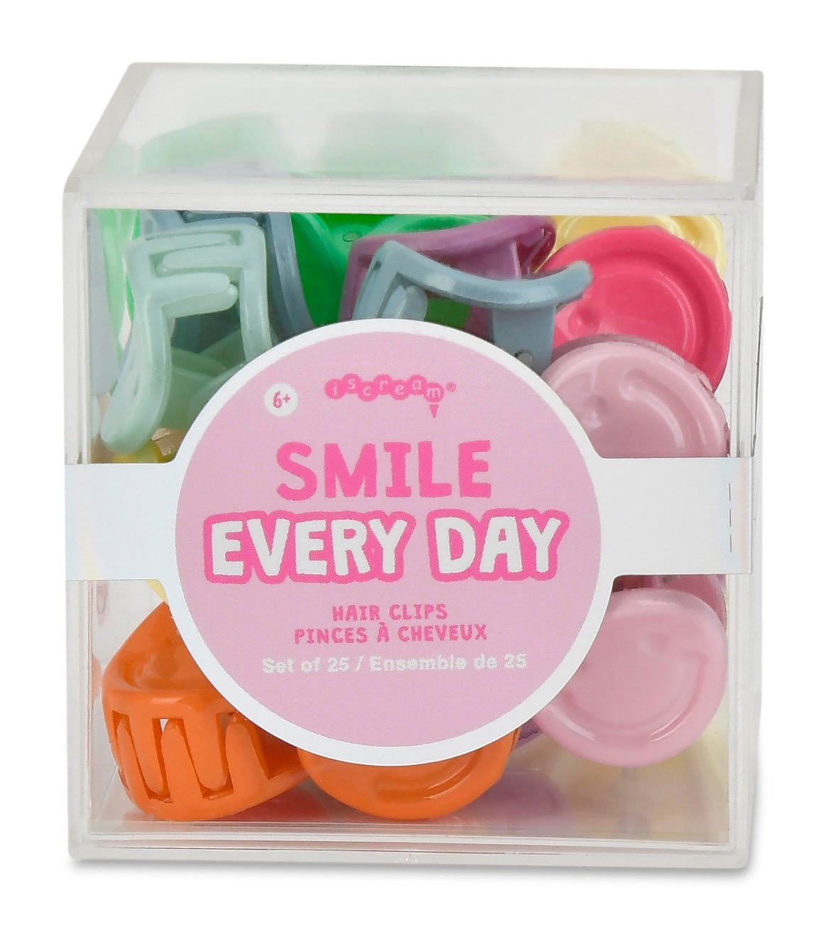 Mini Smile Clips Set by Iscream at Confetti Gift and Party Tuscaloosa Alabama