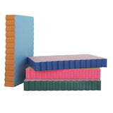 Mini Wave Shaped Notepad | Pink + Evergreen Edge by Idlewild Co. at Confetti Gift and Party Tuscaloosa Alabama