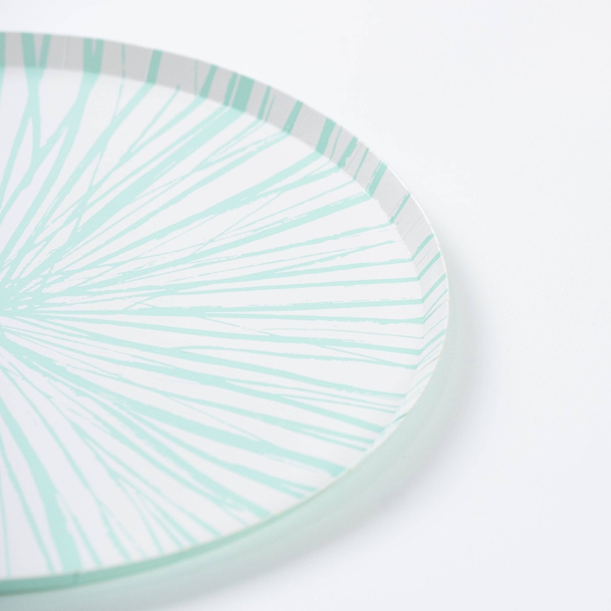 Mint Radiance Paper Dinner Plates by Gatherings by Curated Paperie at Confetti Gift and Party Tuscaloosa Alabama