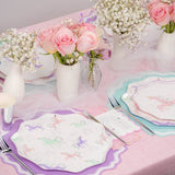 Mint Scallop Paper Placemats by Gatherings by Curated Paperie at Confetti Gift and Party Tuscaloosa Alabama