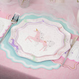 Mint Scallop Paper Placemats by Gatherings by Curated Paperie at Confetti Gift and Party Tuscaloosa Alabama
