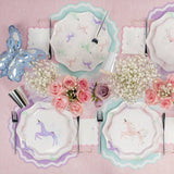 Mint Scallop Paper Placemats by Gatherings by Curated Paperie at Confetti Gift and Party Tuscaloosa Alabama