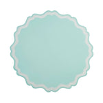 Mint Scallop Paper Placemats by Gatherings by Curated Paperie at Confetti Gift and Party Tuscaloosa Alabama