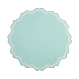 Mint Scallop Paper Placemats by Gatherings by Curated Paperie at Confetti Gift and Party Tuscaloosa Alabama