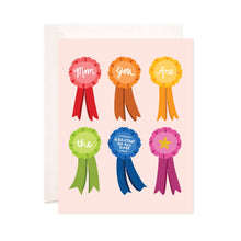  Mom Ribbons Greeting Card - Mother's Day Card by Bloomwolf Studio at Confetti Gift and Party