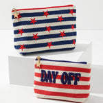 MORGAN "DAY OFF" SMALL ZIP POUCH by Shiraleah at Confetti Gift and Party Tuscaloosa Alabama
