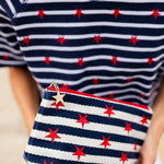 MORGAN STARS LARGE ZIP POUCH by Shiraleah at Confetti Gift and Party Tuscaloosa Alabama