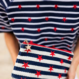 MORGAN STARS LARGE ZIP POUCH by Shiraleah at Confetti Gift and Party Tuscaloosa Alabama