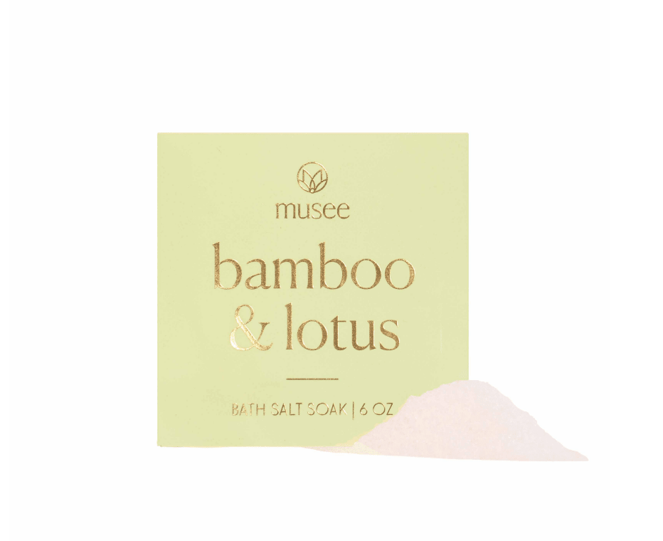 Musee - Bamboo & Lotus Mini Bath Soaks by Musee Bath at Confetti Gift and Party Tuscaloosa Alabama