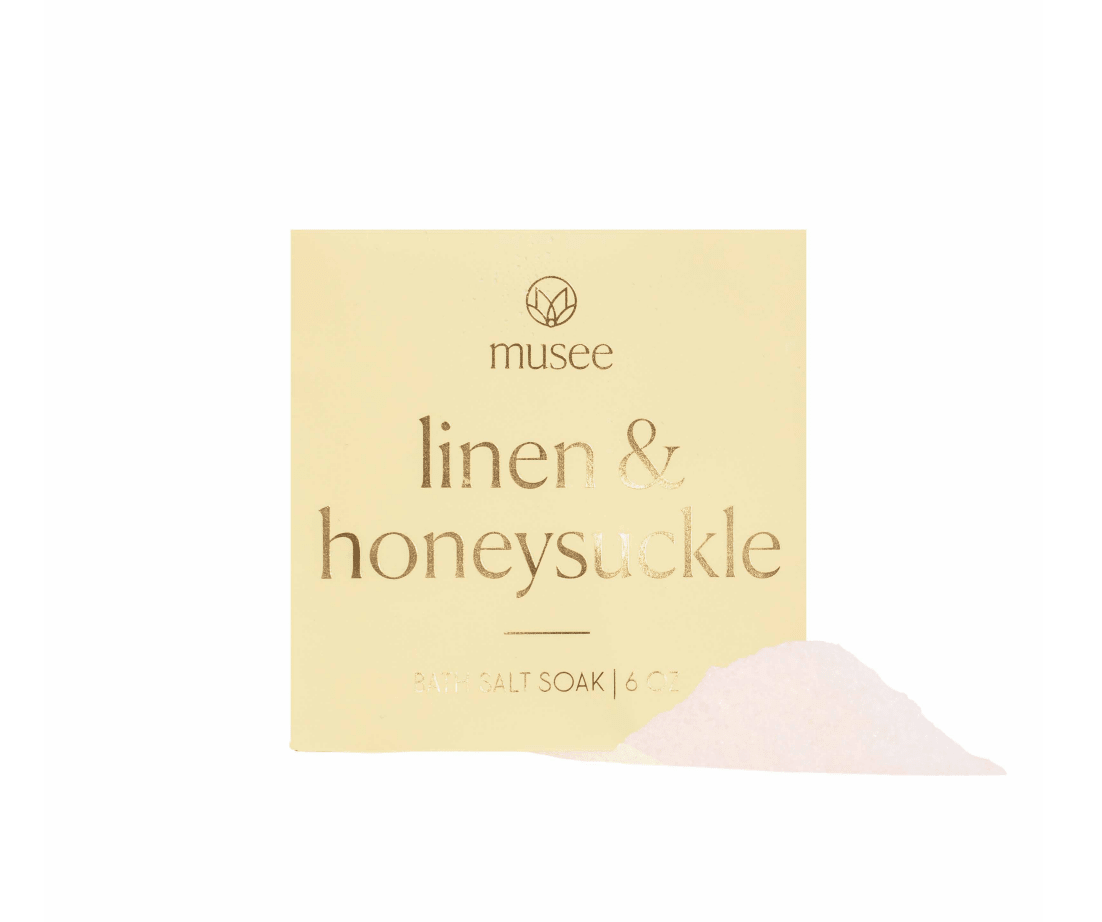 Musee - Linen & Honeysuckle Mini Bath Soak by Musee Bath at Confetti Gift and Party Tuscaloosa Alabama