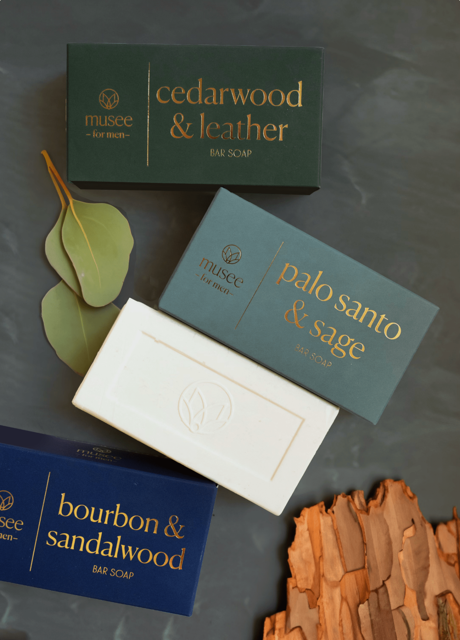 Musee - Palo Santo & Sage Bar Soap by Musee at Confetti Gift and Party Tuscaloosa Alabama
