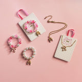 My First Ballet Necklace – Gold Chain with Enamel Charm (2 Styles) by Mud Pie at Confetti Gift and Party Tuscaloosa Alabama