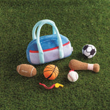 My First Sports Bag Plush Set by Mud Pie at Confetti Gift and Party Tuscaloosa Alabama