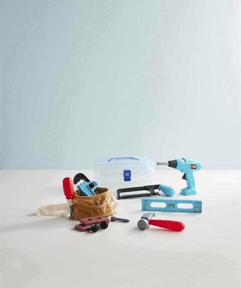 🛠️ My First Tool Box Set – 10 - Piece Pretend Play Kit by Mud Pie at Confetti Gift and Party Tuscaloosa Alabama