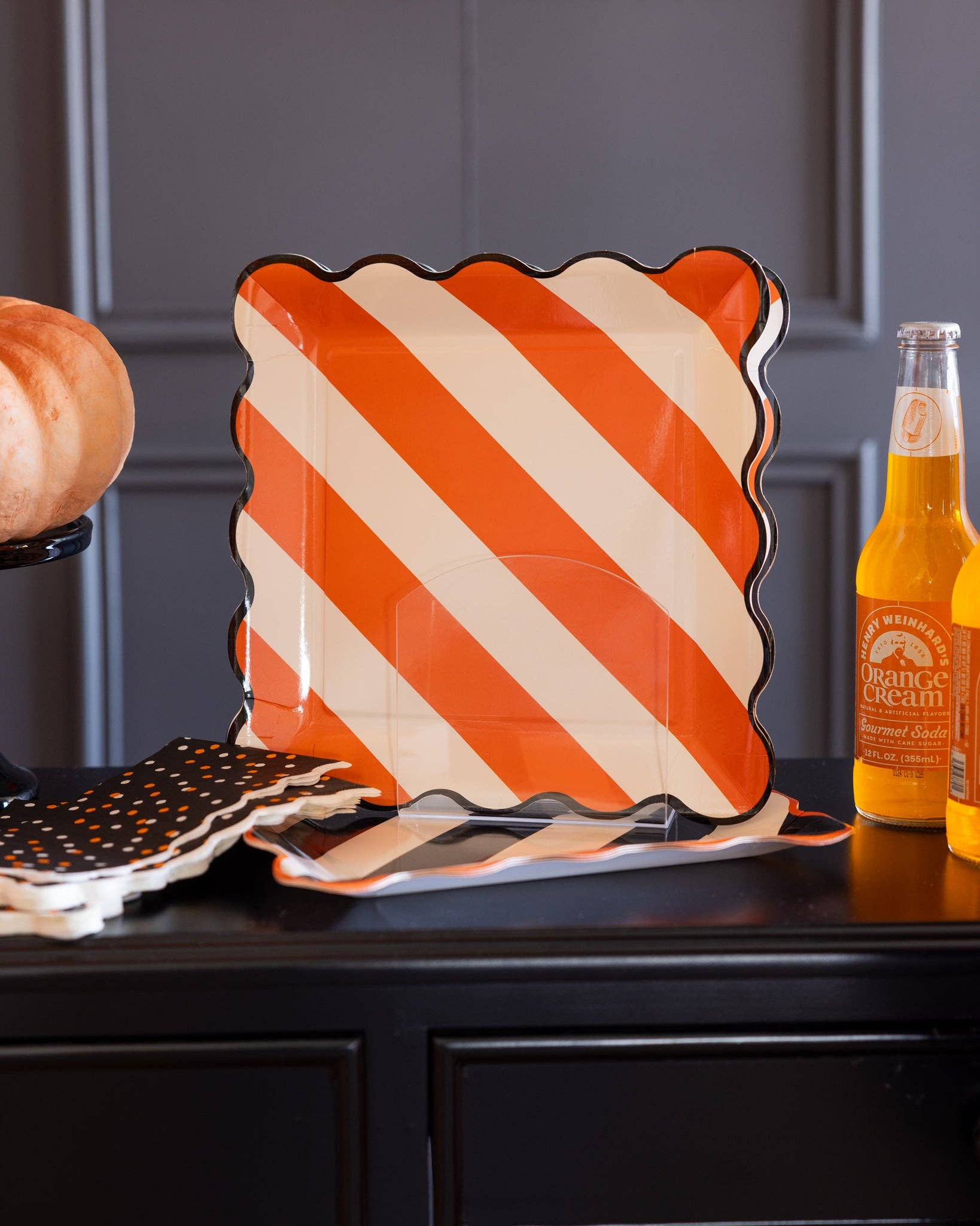 My Mind’s Eye - HPH1240 - Striped 10" Paper Plate Set by My Mind’s Eye at Confetti Gift and Party Tuscaloosa Alabama