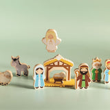Nativity Wood Toy Set – 13 - Piece Christmas Story Play Set by Mud Pie at Confetti Gift and Party Tuscaloosa Alabama