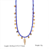 Natural Stone Necklace with Fish Pendant by ACCITY at Confetti Gift and Party Tuscaloosa Alabama