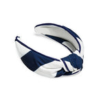 NAUTICAL STRIPES KNOTTED HEADBAND - Navy/White by Shiraleah at Confetti Gift and Party Tuscaloosa Alabama