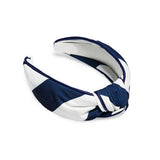 NAUTICAL STRIPES KNOTTED HEADBAND - Navy/White by Shiraleah at Confetti Gift and Party Tuscaloosa Alabama