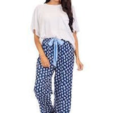 Navy Floral Pajama Pants by Mud Pie at Confetti Gift and Party Tuscaloosa Alabama